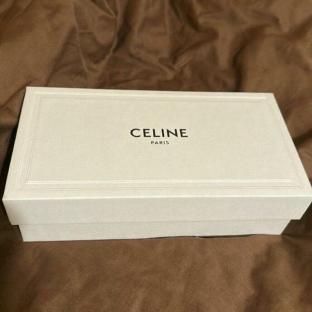 Celine 52mm Designer Sunglasses orange green - Picture 7 of 7